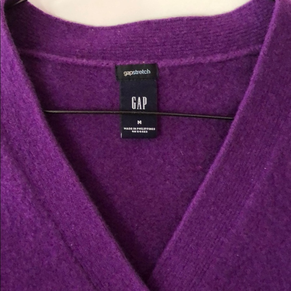 Grape stretch cardigan - Picture 2 of 3